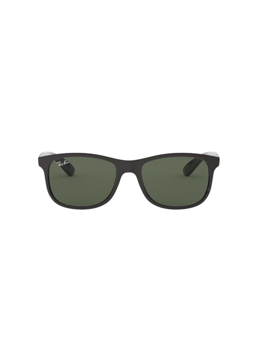 New Ray-Ban Men's Sunglasses Black Square Green Lens Injected Frame Ray Ban ANDY